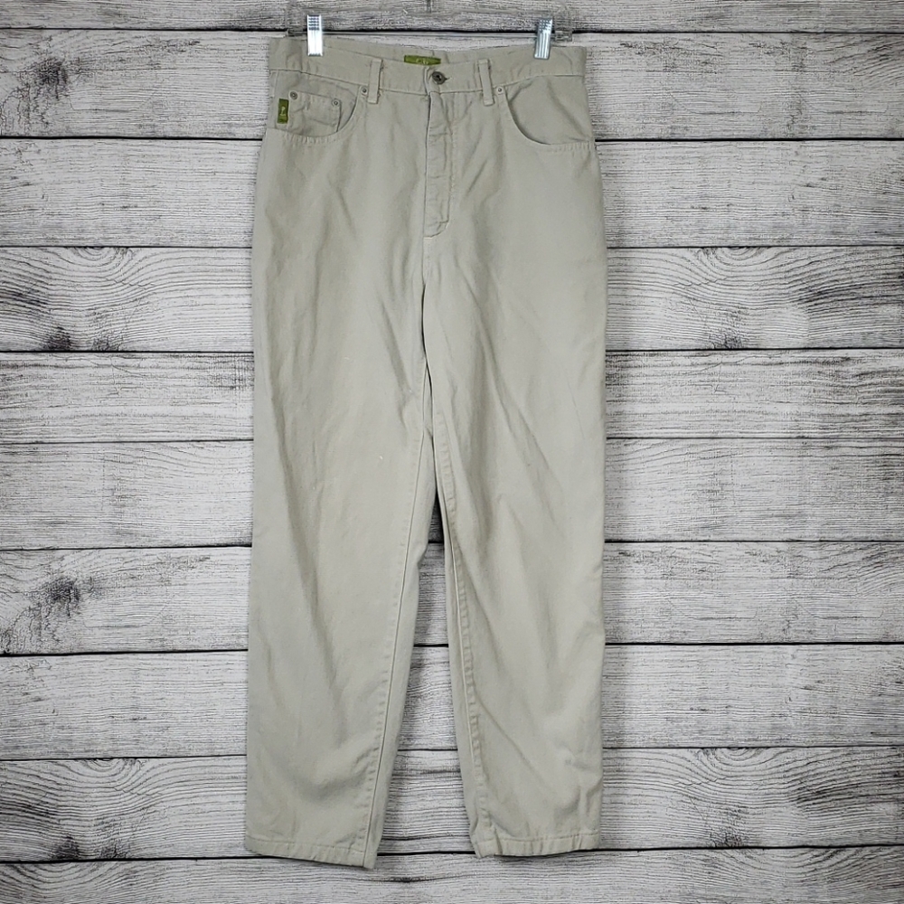 Vintage Pulp Tencel Size 12 Khaki Pants